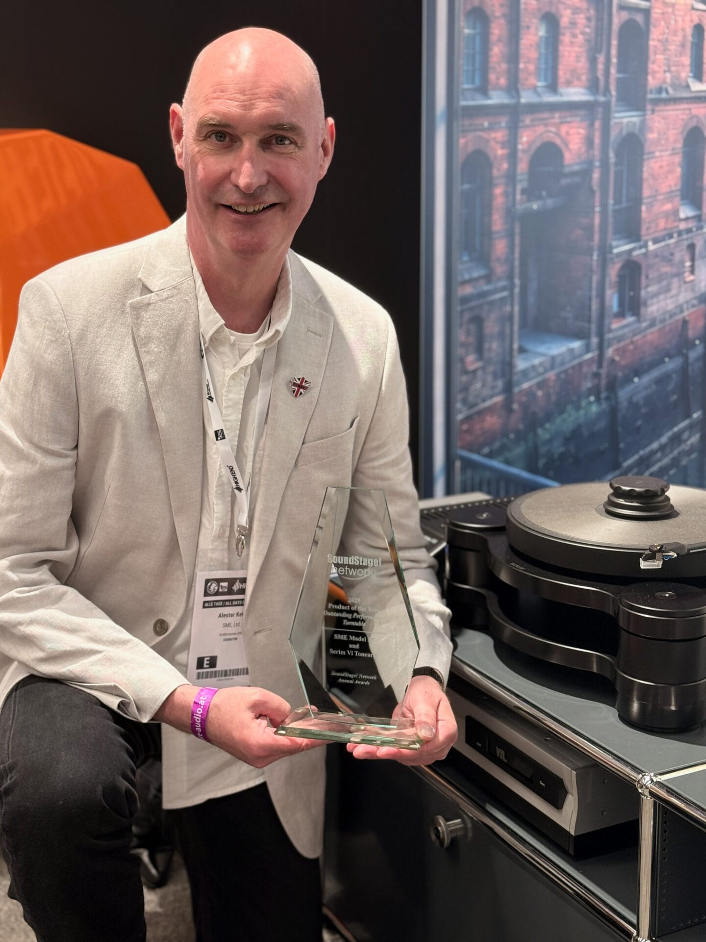 SME at HIGH END Vienna 2026 5 SME Model 35 Soundstage Network Award High End Vienna 2026 Alester Kells 26061000